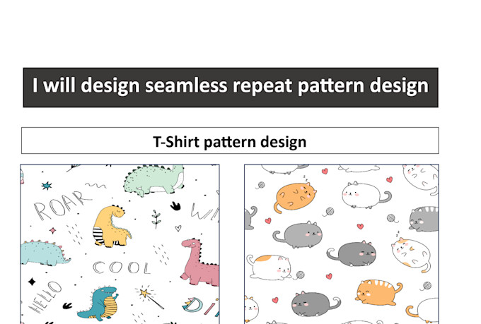 craft custom repeat surface pattern design